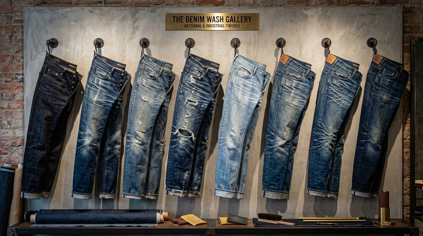 Denim Wash Finishes